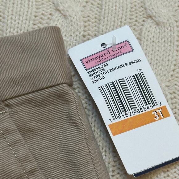 New Vineyard Vines Breaker Short sz 3T tan khaki chino shorts - Picture 5 of 9